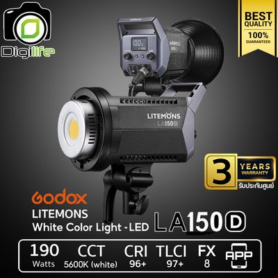 Godox LED Litemons LA150D (แสงขาวอย่างเดียว) 190W 5600K Bowen Mount - รับประกันศูนย์ Godox Thailand 3ปี