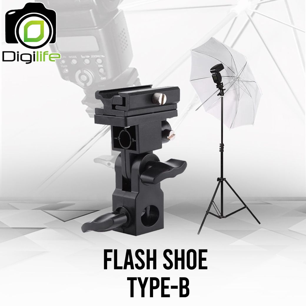 Flash Shoe TYPE-B หัวจับแฟลตแยก Shoe-B