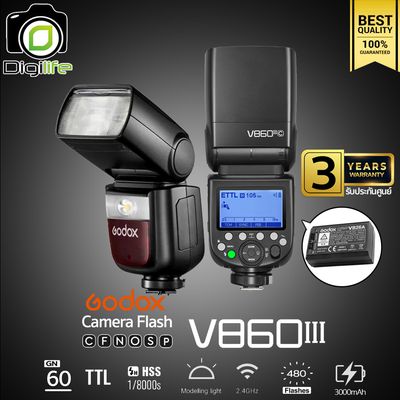Godox Flash V860III - TTL HSS 3000mAh - รับประกันศูนย์ Godox Thailand 3ปี