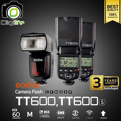 Godox Flash TT600S - Manual, HSS - รับประกันศูนย์ Godox Thailand 3ปี