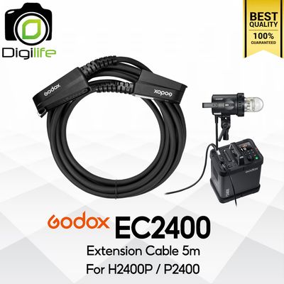 Godox EC2400 Extension Cable 5 m. สายต่อแฟลช สำหรับ H2400P to P2400 Godox EC2400 Extension Cable 5 m. สายต่อแฟลช สำหรับ H2400P to P2400