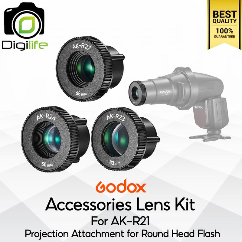 Godox Lens AK-R24 50m. เลนส์เสริม For AK-R21 Projection Attachment