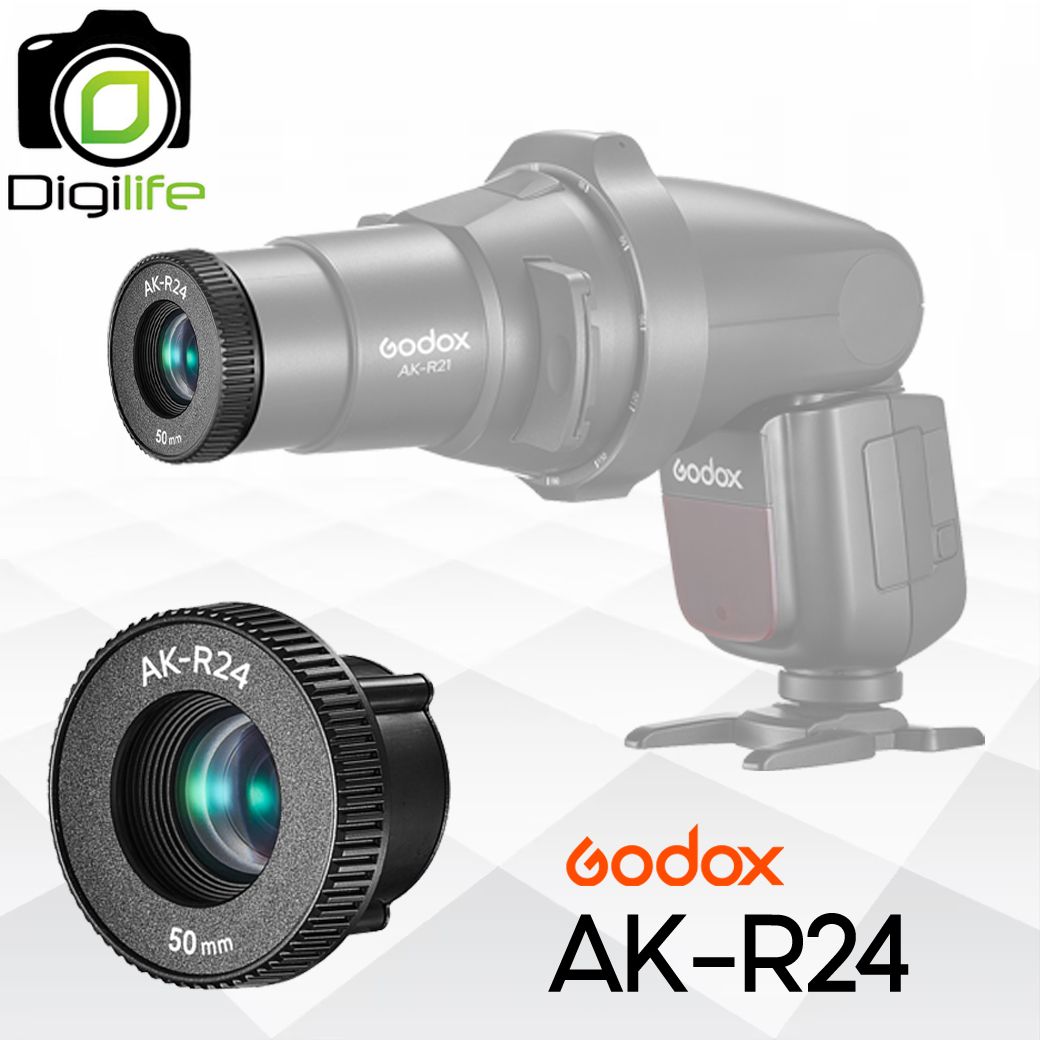 Godox Lens AK-R24 50m. เลนส์เสริม For AK-R21 Projection Attachment