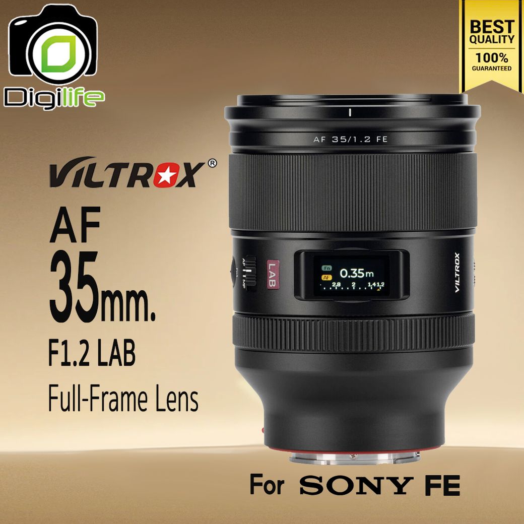 Viltrox Lens AF 35 mm. F1.2 LAB Full-Frame for Sony E-Mount