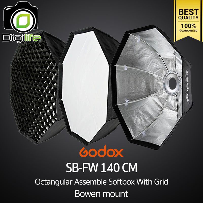 Godox Softbox SB-FW 140 cm. Octa Assemble Softbox With Grid ( Bowen Mount )