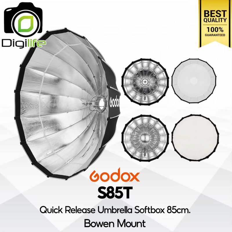 Godox Softbox S85T Quick Release Softbox 85 cm. ( Bowen Mount )