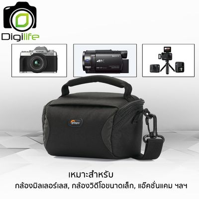 Lowepro Bag Format 100 Black - กระเป๋ากล้อง กล้องวิดีโอขนาดเล็ก กล้อง ActionCam ฯลฯ