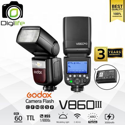 Godox Flash V860III - TTL HSS 3000mAh - รับประกันศูนย์ Godox Thailand 3ปี