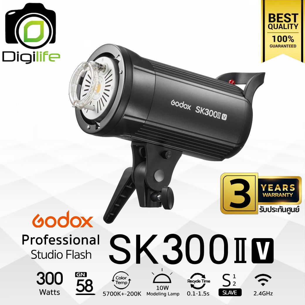 Godox Flash SK300IIV - Manual 300W 5700K Bowen Mount - รับประกันศูนย์ Godox Thailand 3ปี