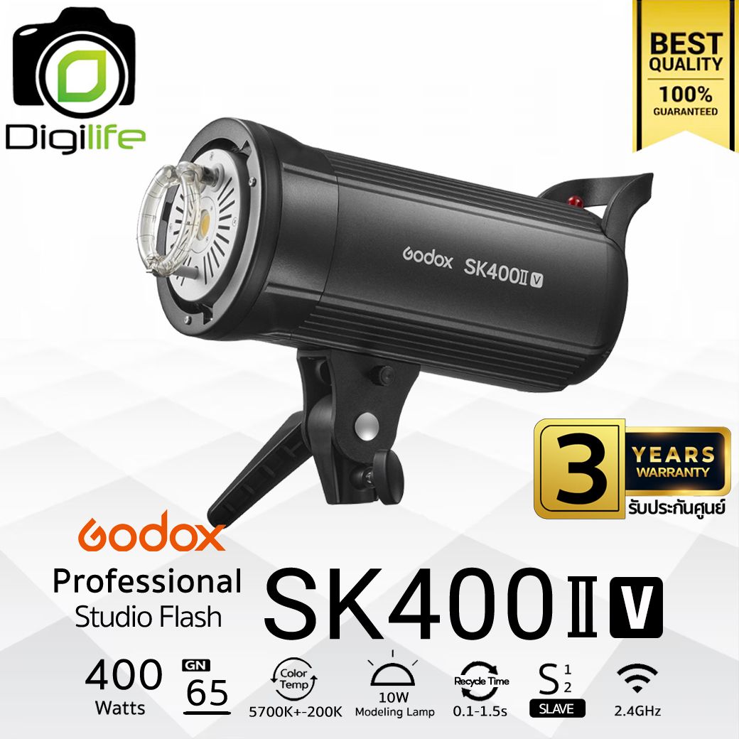 Godox Flash SK400IIV - Manual 400W 5700K Bowen Mount - รับประกันศูนย์ Godox Thailand 3ปี