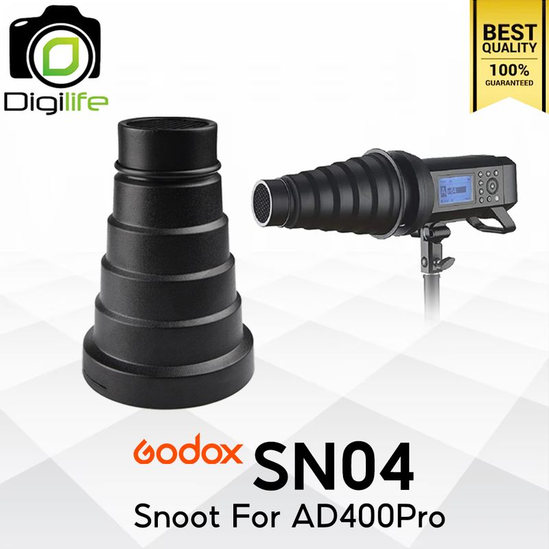 Godox Snoot SN04 with Honeycomb Grid For AD400Pro Godox Snoot SN04 with Honeycomb Grid For AD400Pro