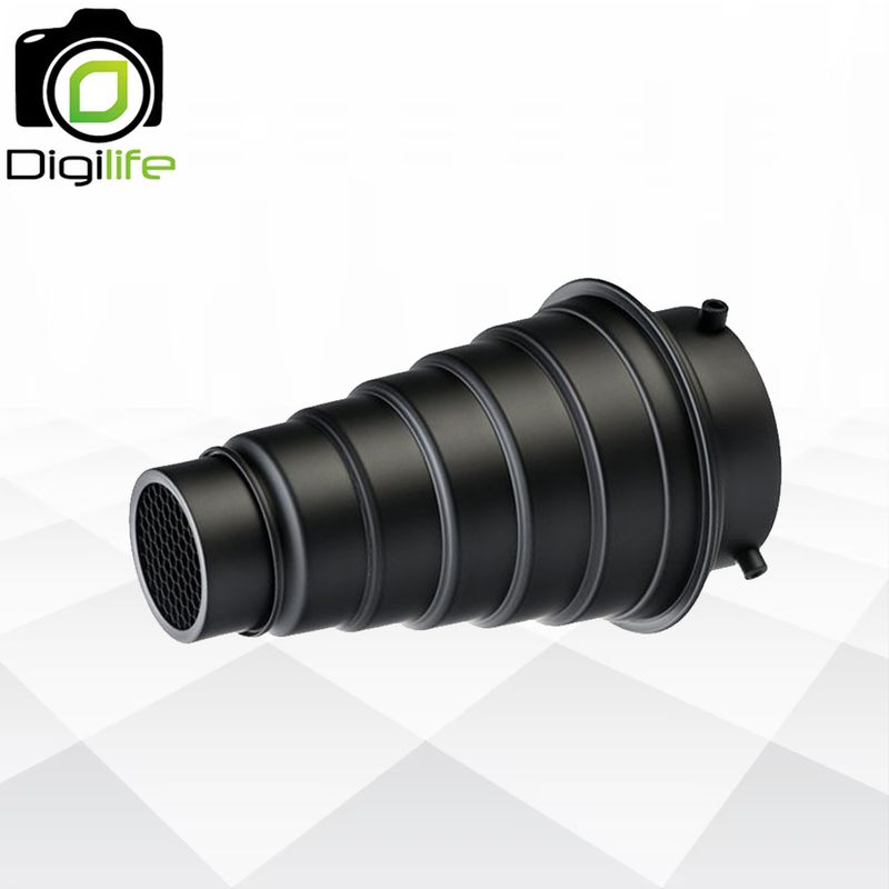 Godox Snoot SN01 with Honeycomb Grid - Bowen Mount