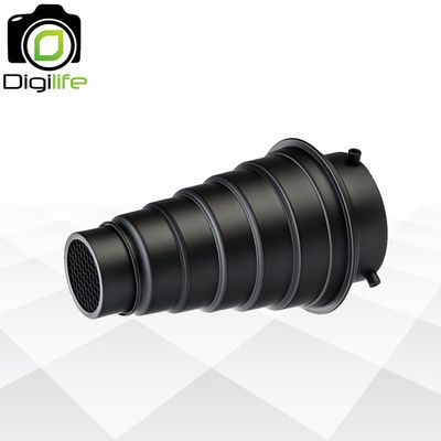 Godox Snoot SN01 with Honeycomb Grid - Bowen Mount