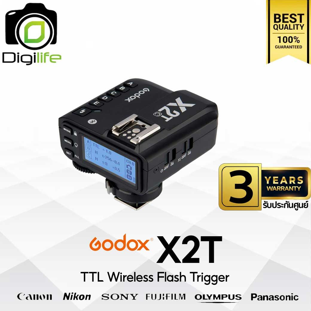 Godox Trigger X2T , TTL Wireless Flash Trigger 2.4GHz - รับประกันศูนย์ Godox Thailand 3ปี