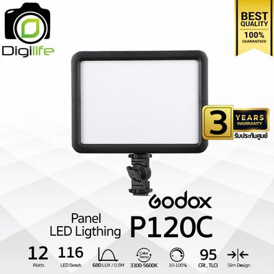 Godox LED P120C 12W 3300-5600K - รับประกันศูนย์ Godox Thailand 3ปี Godox LED P120C 12W 3300-5600K - รับประกันศูนย์ Godox Thailand 3ปี