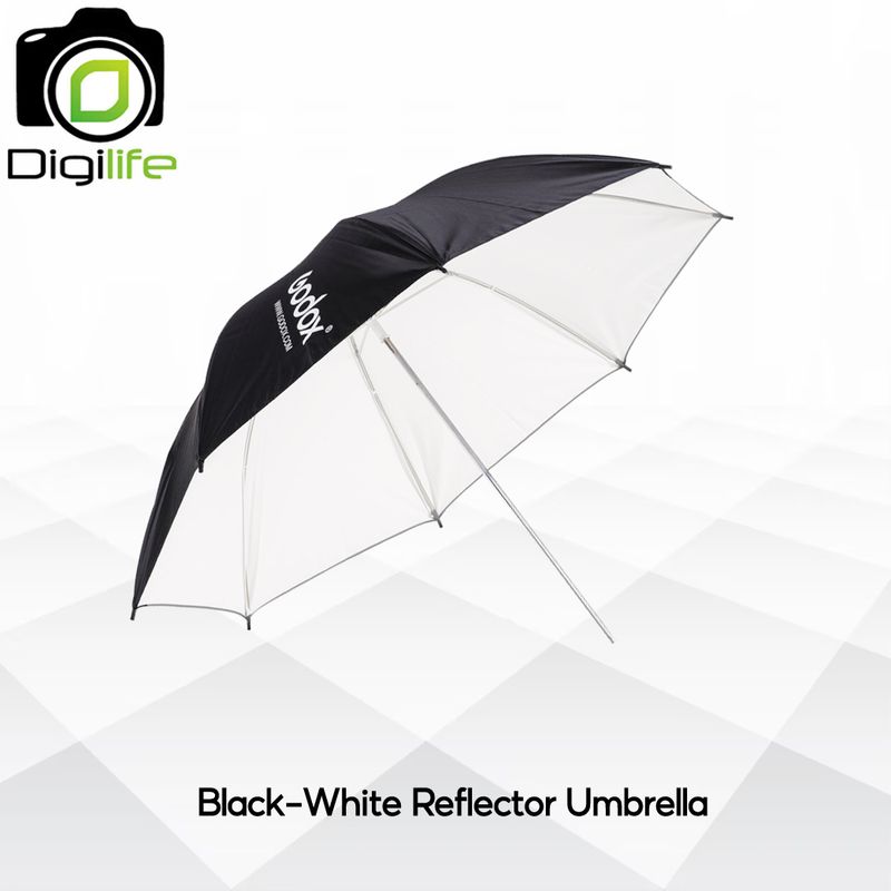 Godox Umbrella UB-004 - Black &amp; White Reflector 84 / 101 cm. ร่มสะท้อน ขาว-ดำ