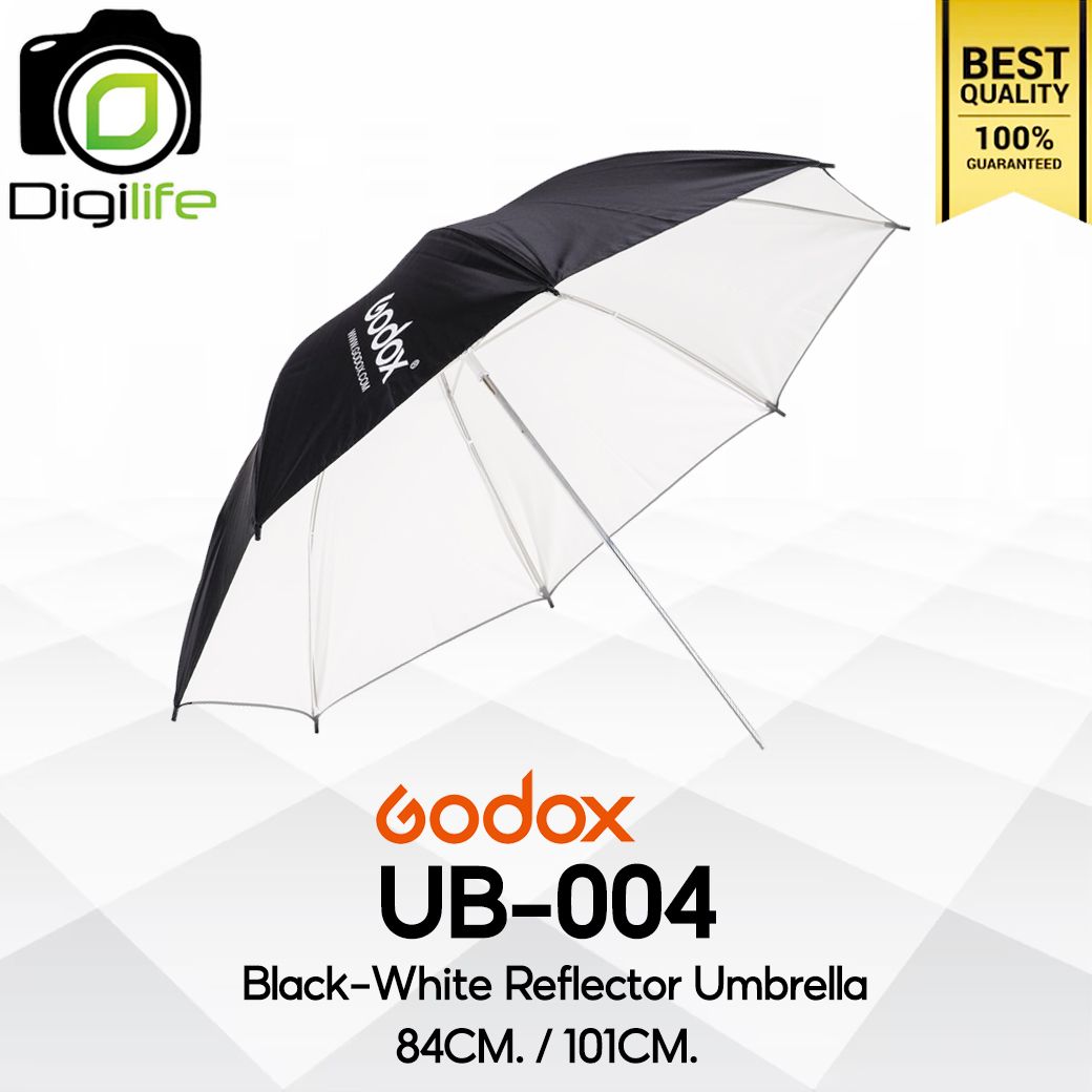 Godox Umbrella UB-004 - Black &amp; White Reflector 84 / 101 cm. ร่มสะท้อน ขาว-ดำ