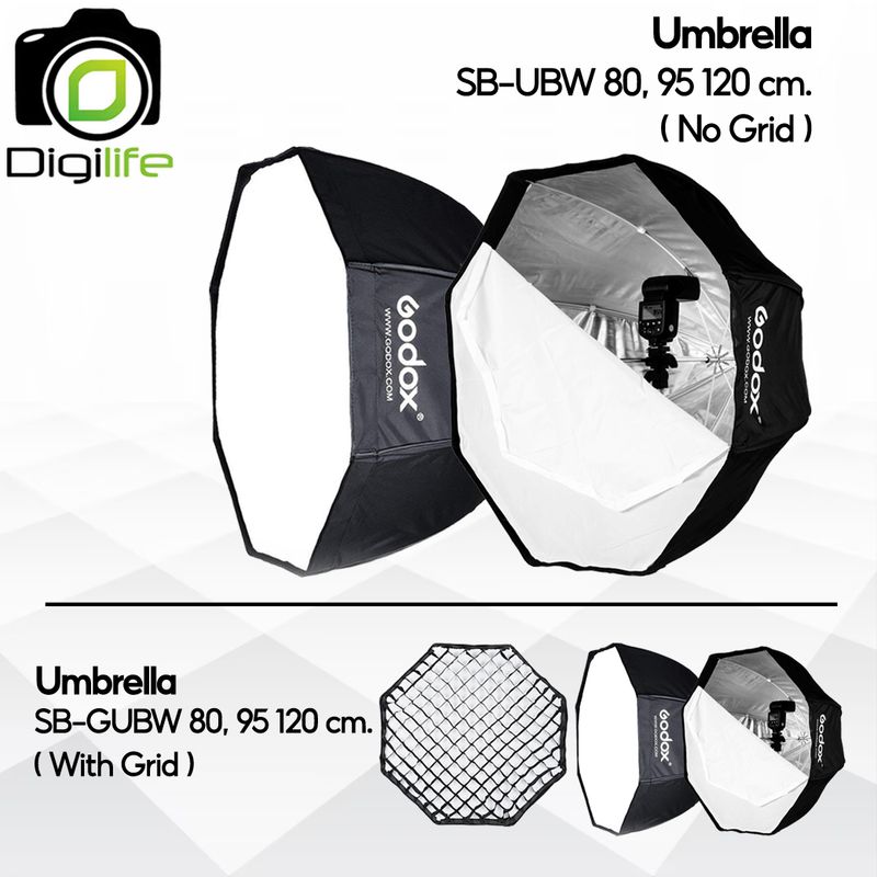 Godox Umbrella SB-UBW 80, SB-UBW 95, SB-UBW 120, SB-GUBW 80, SB-GUBW 95, SB-GUBW 120, SB-GUBW 60*90, SB-GUBW 90*90 cm