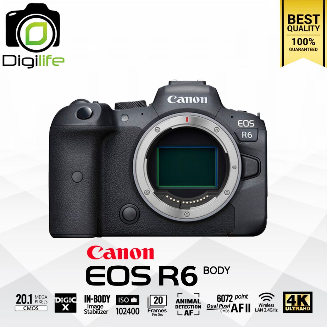 Canon Camera EOS R6 Body - รับประกันร้าน Digilife Thailand 1ปี