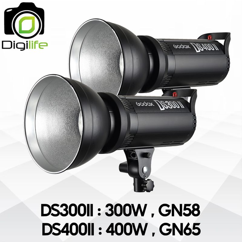 Godox Flash DS300II, DS400II - 5600K - Bowen Mount - รับประกันศูนย์ Godox Thailand 3ปี