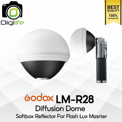 Godox LM-R28 Reflector With Dome Diffusion สำหรับ Flash LUX Master Godox LM-R28 Reflector With Dome Diffusion สำหรับ Flash LUX Master