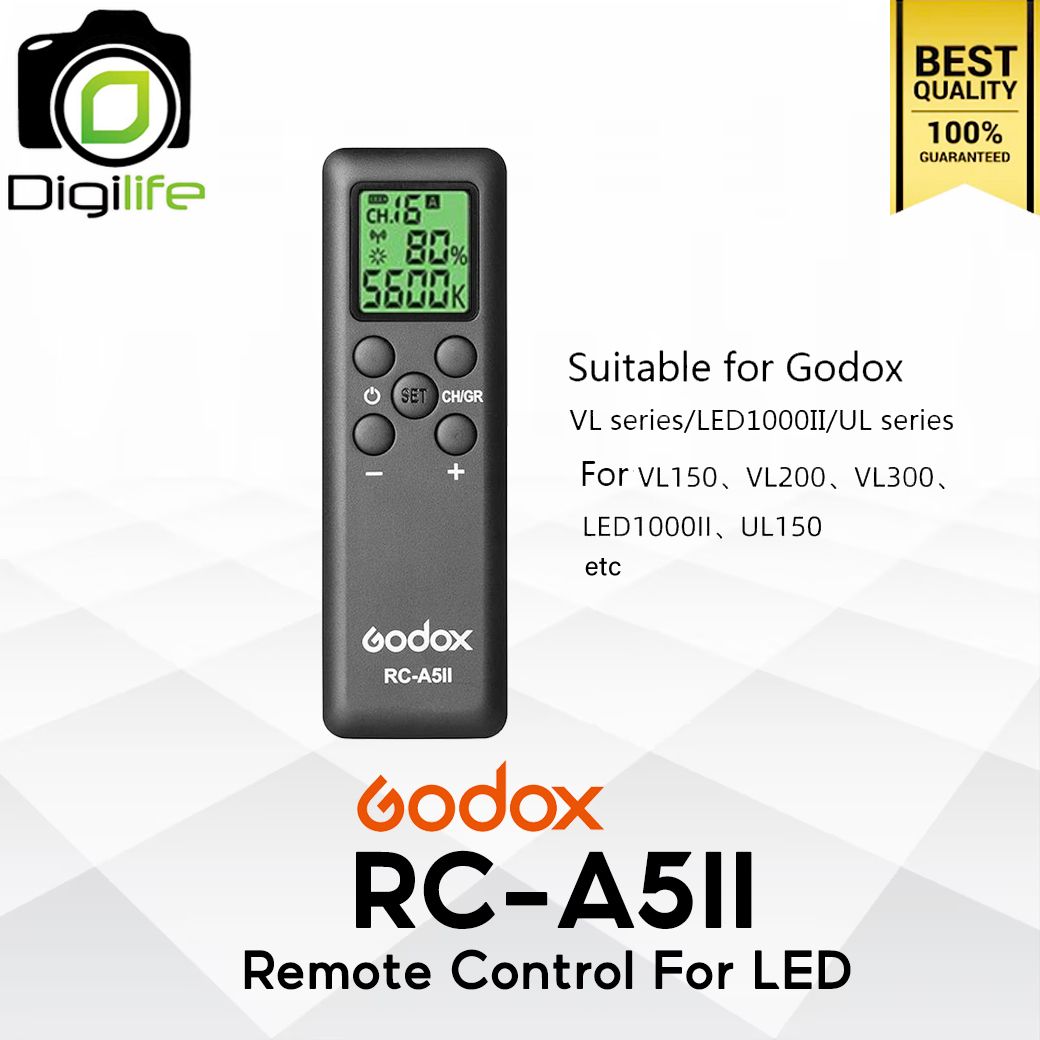 Godox Remote RC-A5II For VL-Series, UL-Series, LED1000II Series