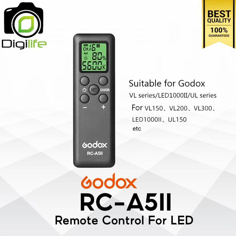Godox Remote RC-A5II For VL-Series, UL-Series, LED1000II Series