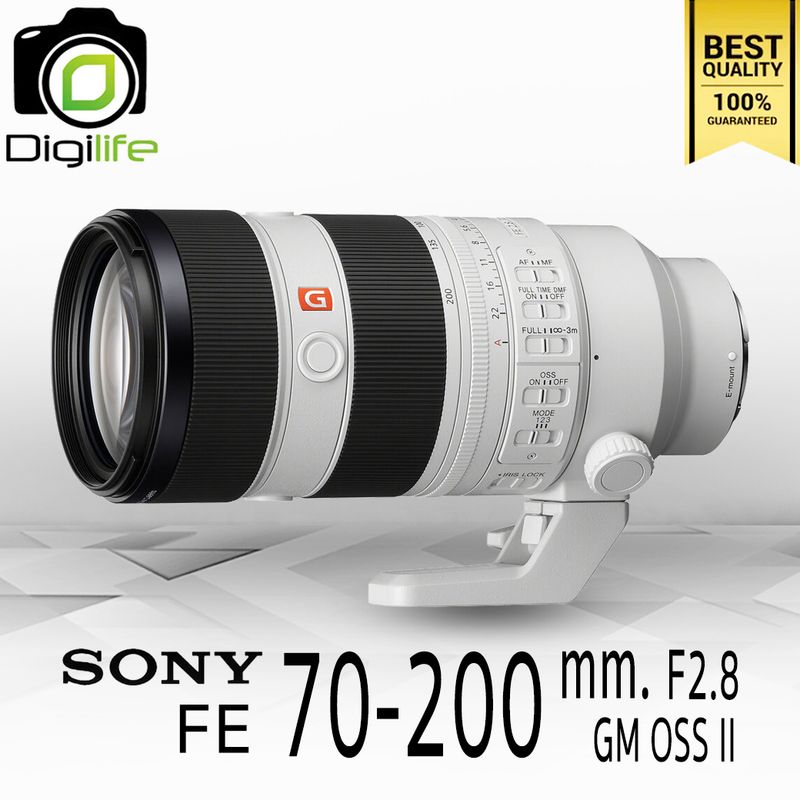 Sony Lens FE 70-200 mm. F2.8 GM OSS II - รับประกันร้าน Digilife Thailand 1ปี Sony Lens FE 70-200 mm. F2.8 GM OSS II - รับประกันร้าน Digilife Thailand 1ปี