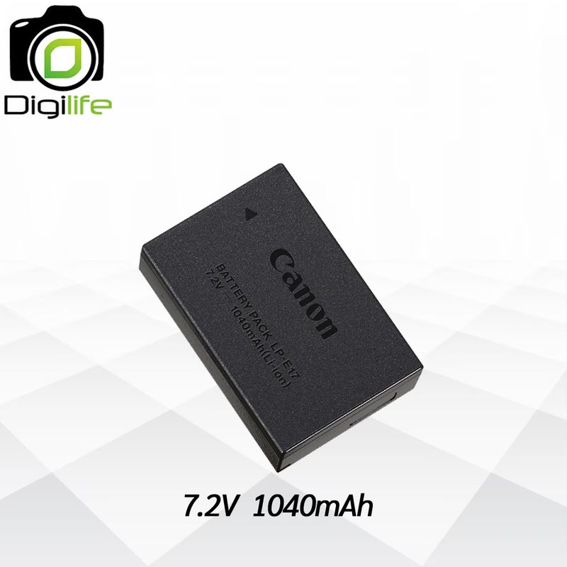 Canon Battery LP-E17 **แท้100% ใช้กับแท่นชาร์จแท้ ** For M3, M5, M6, 200D, 200D II,  750D, 760D, 800D, 8000D , 77D ,etc