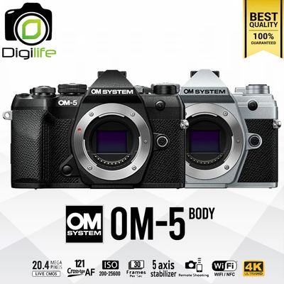 OM System Camera OM-5 Body ( Olympus เปลี่ยนชื่อเป็น OM System ) - รับประกันร้าน Digilife Thailand 1ปี OM System Camera OM-5 Body ( Olympus เปลี่ยนชื่อเป็น OM System ) - รับประกันร้าน Digilife Thailand 1ปี