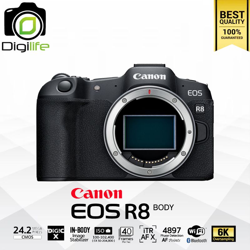 Canon Camera EOS R8 Body - รับประกันร้าน Digilife Thailand 1ปี