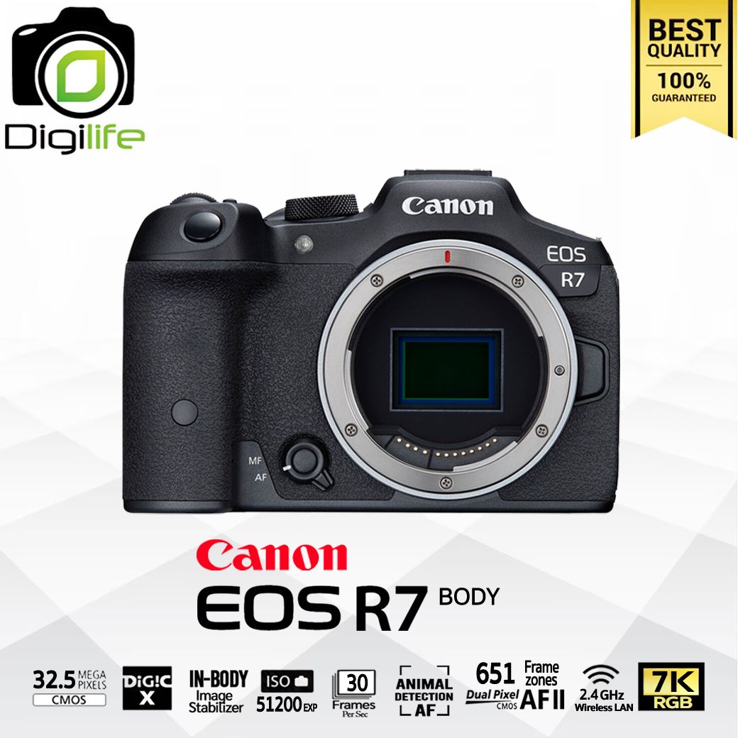 Canon Camera EOS R7 Body - รับประกันร้าน Digilife Thailand 1ปี