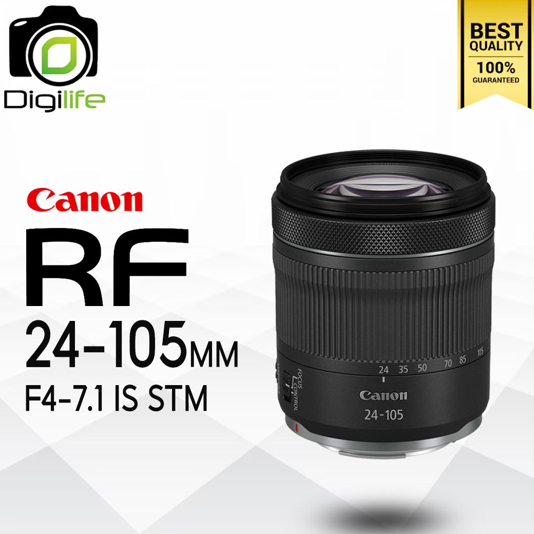 Canon Lens RF 24-105 mm. F4-7.1 IS STM - รับประกันร้าน Digilife Thailand 1ปี