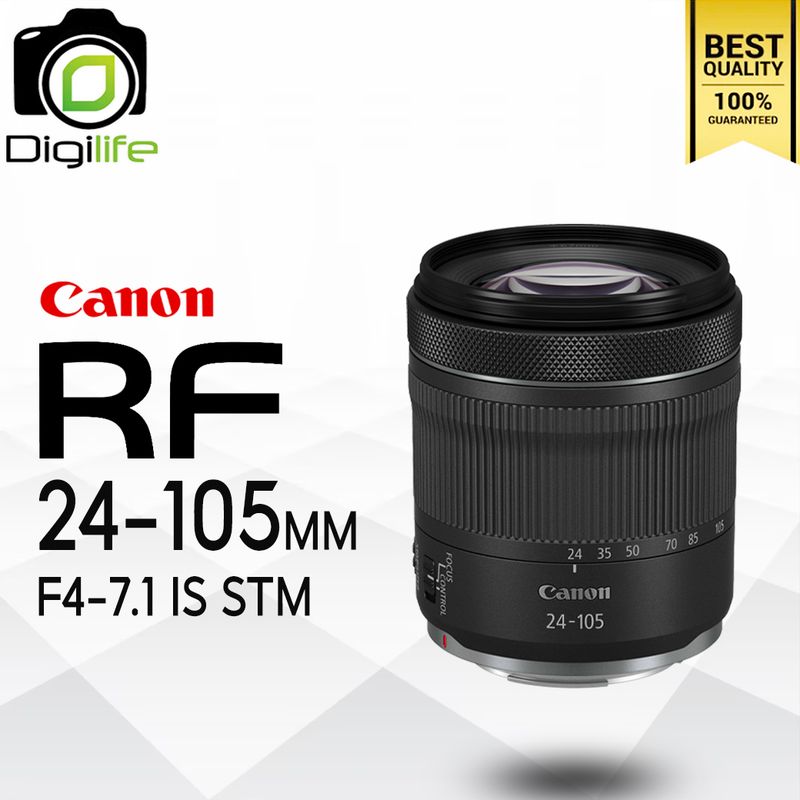 Canon Lens RF 24-105 mm. F4-7.1 IS STM - รับประกันร้าน Digilife Thailand 1ปี Canon Lens RF 24-105 mm. F4-7.1 IS STM - รับประกันร้าน Digilife Thailand 1ปี