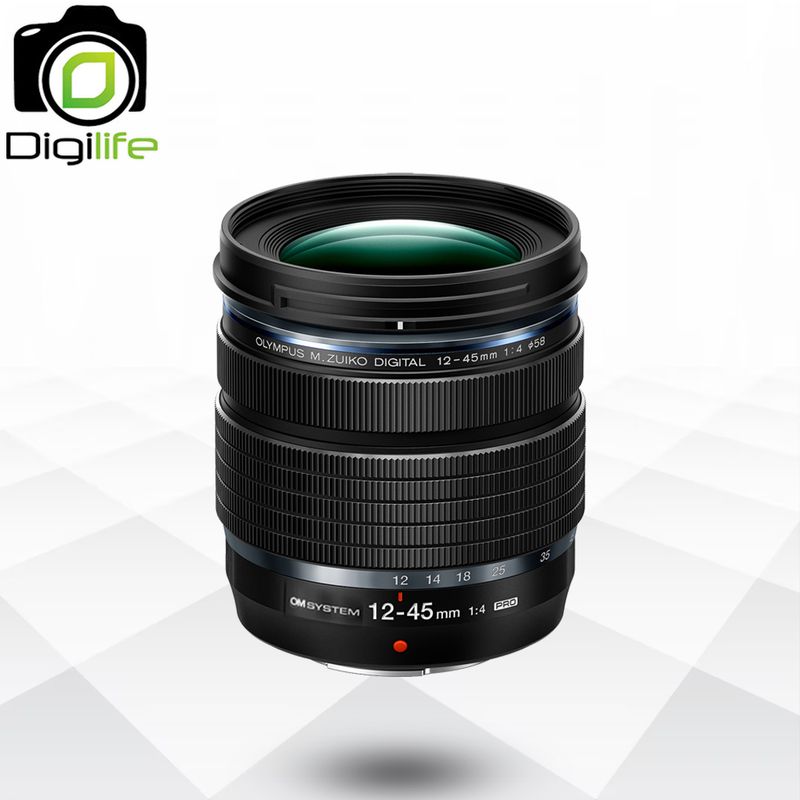 OM System Lens M.Zuiko ED 12-45 mm. F4 Pro - รับประกันร้าน Digilife Thailand 1ปี