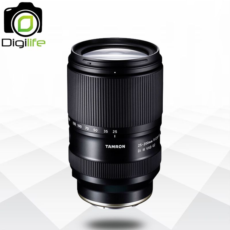 Tamron Lens 25-200 mm. F2.8-5.6 G2 ( Model A075 ) For Sony E, FE - รับประกันร้าน Digilife Thailand 1ปี