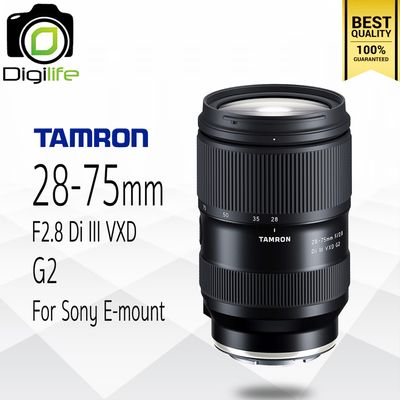 Tamron Lens 28-75 mm. F2.8 Di III VXD G2 For Sony E , FE - รับประกันร้าน Digilife Thailand 1ปี