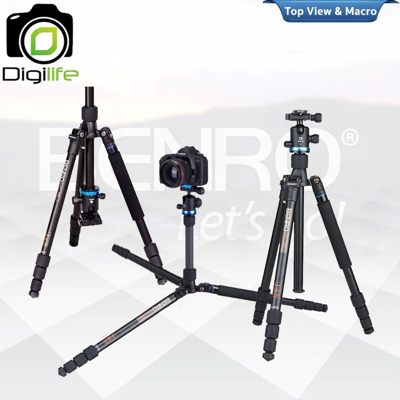 Benro Tripod IF18+ ขาตั้งกล้อง อเนกประสงค์  Monopod, กางราบ, กลับหัว
