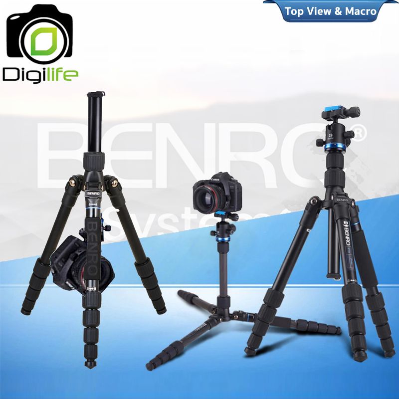 Benro Tripod IF19 ขาตั้งกล้อง อเนกประสงค์ Monopod, กางราบ, กลับหัว