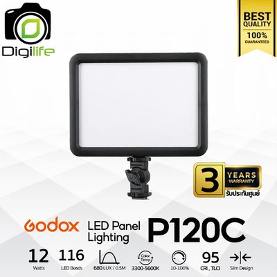 Godox LED P120C - 12W Bi-color 3300-5600K - รับประกันศูนย์ Godox Thailand 3ปี