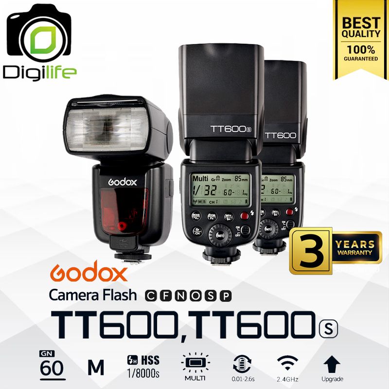 Godox Flash TT600 / TT600S - Manual, HSS