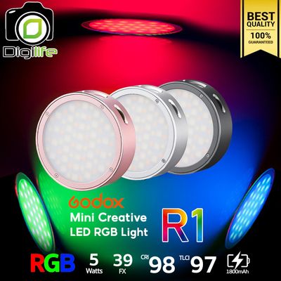 Godox LED R1 RGB 5W 2500-8500K 1800mAh - ลดล้างสต๊อก ประกัน 7 วัน Godox LED R1 RGB 5W 2500-8500K 1800mAh - ลดล้างสต๊อก ประกัน 7 วัน
