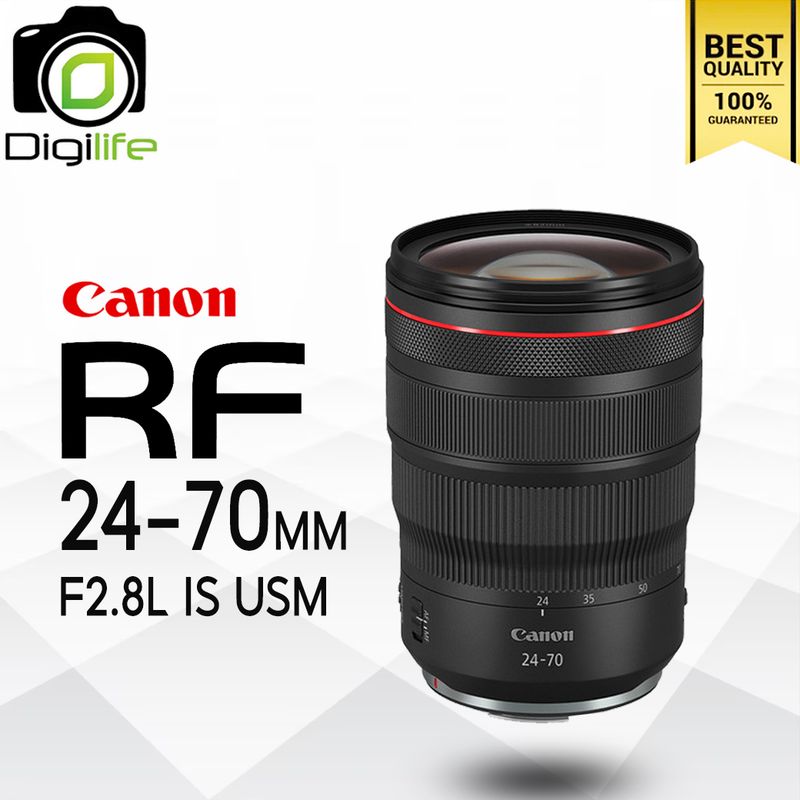 Canon Lens RF 24-70 mm. F2.8L IS USM - รับประกันร้าน Digilife Thailand 1ปี Canon Lens RF 24-70 mm. F2.8L IS USM - รับประกันร้าน Digilife Thailand 1ปี