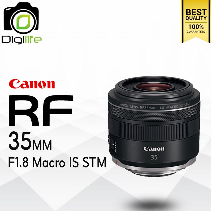 Canon Lens RF 35 mm. F1.8 Macro IS STM - รับประกันร้าน Digilife Thailand 1ปี