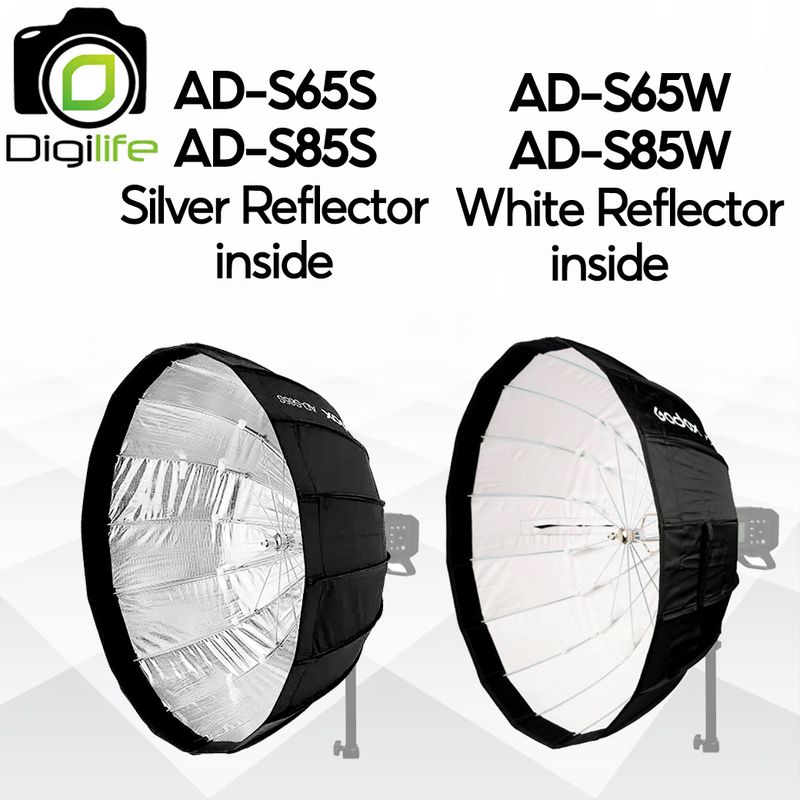 Godox Softbox AD-S65S, AD-S65W, AD-S85S, AD-S85W - Godox Mount, AD300Pro, AD400Pro,ML30,ML60,ML80,ML100,ML150