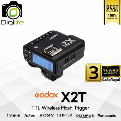 Godox Trigger X2T , TTL Wireless Flash Trigger 2.4GHz - รับประกันศูนย์ Godox Thailand 3ปี Godox Trigger X2T , TTL Wireless Flash Trigger 2.4GHz - รับประกันศูนย์ Godox Thailand 3ปี