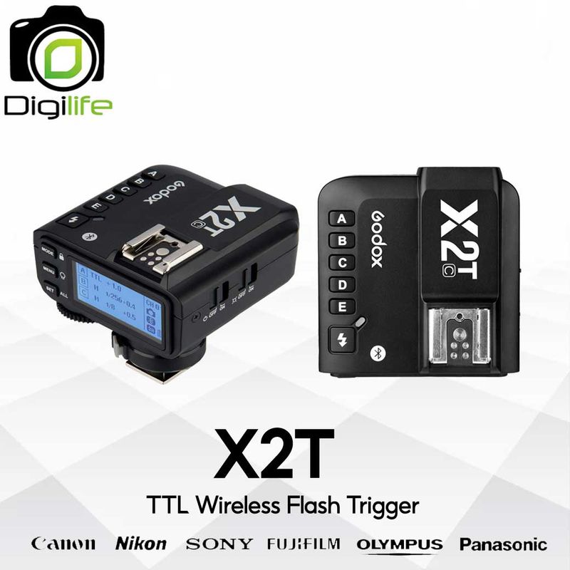 Godox Trigger X2T , TTL Wireless Flash Trigger 2.4GHz - รับประกันศูนย์ Godox Thailand 3ปี