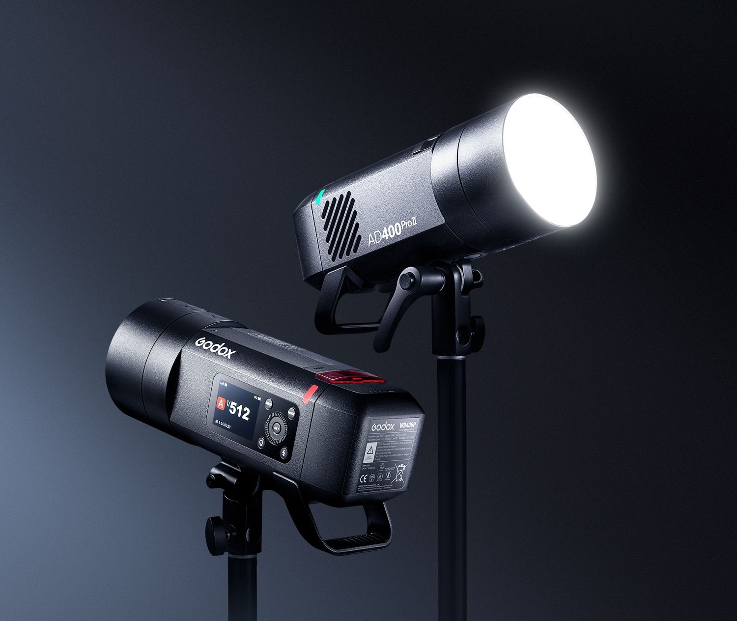 Godox Flash AD400ProII 400W - TTL, HSS, Lithium Battery - Bowen Mount