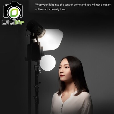 Godox Softbox ML-CD15 Collapsible Diffusion Dome Kit ซ๊อฟบ๊อกทรงกลมสำหรับแฟลชหัวเหลี่ยม แฟลชหัวกลม แฟลชและ LEDเมาท์Godox