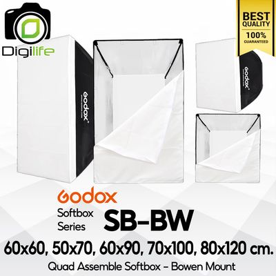 Godox Softbox SB-BW 60*60, SB-BW 50*70, SB-BW 60*90, SB-BW 70*100, SB-BW 80*120 cm.-Bowen Mount